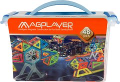 Конструктор Magplayer магнитный набор 48 эл MPT-48