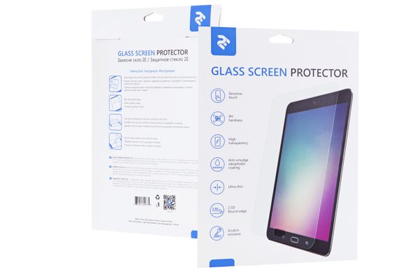 Защитное стекло 2E для Samsung Galaxy Tab S5e (SM-T725), 2.5D, Clear (2E-G-TABS5E-LT25D-CL)