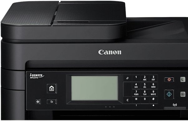 МФУ А4 ч/б Canon i-SENSYS MF237w c Wi-Fi (бандл с 2 картриджами) (1418C170)