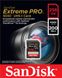 Картка пам'яті SanDisk SD 256 GB C10 UHS-I U3 R200/W140MB/s Extreme Pro V30 (SDSDXXD-256G-GN4IN)