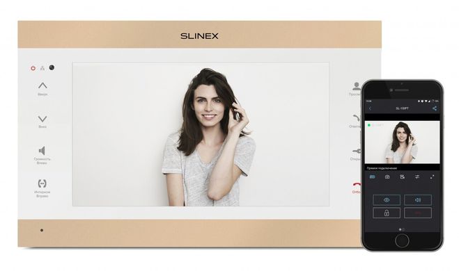 Відеодомофон Slinex SL-10IPT Gold (SL-10IPT_G)