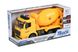 Машинка інерційна Same Toy Truck Бетономішалка жовта зі світлом і звуком 98-612AUt-2 (98-612AUt-2)