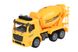 Машинка інерційна Same Toy Truck Бетономішалка жовта зі світлом і звуком 98-612AUt-2 (98-612AUt-2)