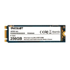 SSD Patriot M. 2 NVMe PCIe 3.0 x2 256GB 2280 SCORCH (PS256GPM280SSDR)