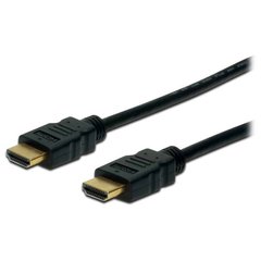 Кабель ASSMANN HDMI High speed + Ethernet (AM/AM) 2.0m, black (AK-330114-020-S)