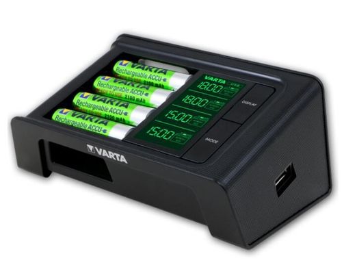 Зарядное устройство VARTA LCD SMART CHARGER (57674101441)