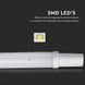 Светильник влагопылезащищенный LED V-TAC, 36W, SKU-6470, S-series, 1200mm, 230V, 6400К (3800157641005)