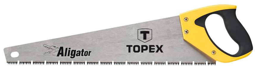 Пила TOPEX для дерева, 450 мм, "Aligator", 7TPі (10A446)
