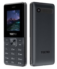 Мобильный телефон TECNO T301 Dual SIM Black (4895180743320)