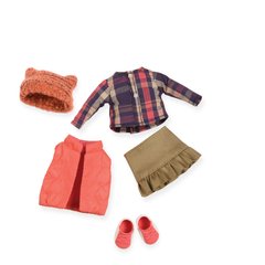 Оранжевый жилет, одежда для кукол, Lori (LO30004Z)