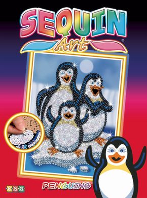 Набір для творчості Sequin Art RED Pepino Penguins SA1503 (SA1503)