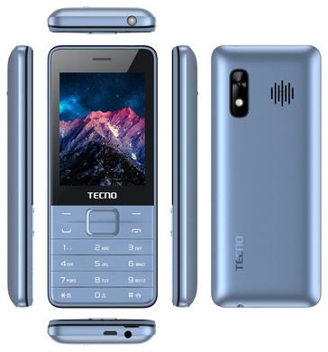 Мобильный телефон TECNO T454 Dual SIM Blue (4895180745997)