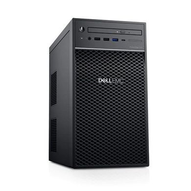 Сервер Dell EMC T40, Xeon E-2224G 4C 3.5GHz, 8GB UDIMM, 1x1TB SATA, DVD-RW, 1Yr, Twr (210-T40-PR-1Y)