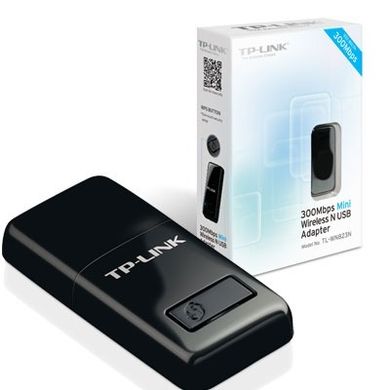 WiFi-адаптер TP-LINK TL-WN823N N300 USB2.0 mini (TL-WN823N)