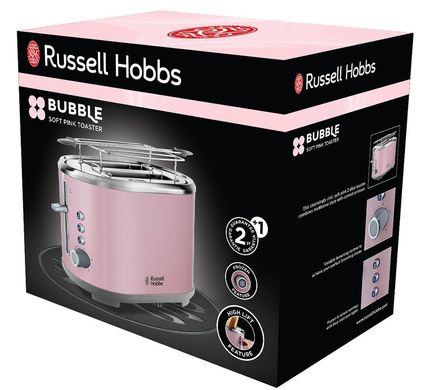 Тостер Russell Hobbs 25081-56 Bubble Pink (25081-56)