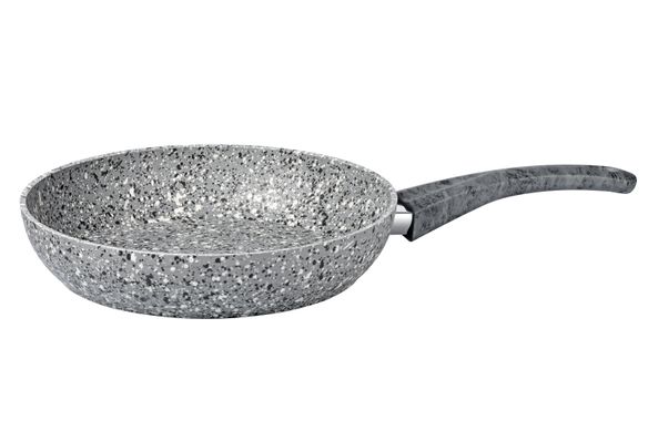 Сковорода Ardesto Alcor 28 см , сірий граніт, алюміній (AR0928A)