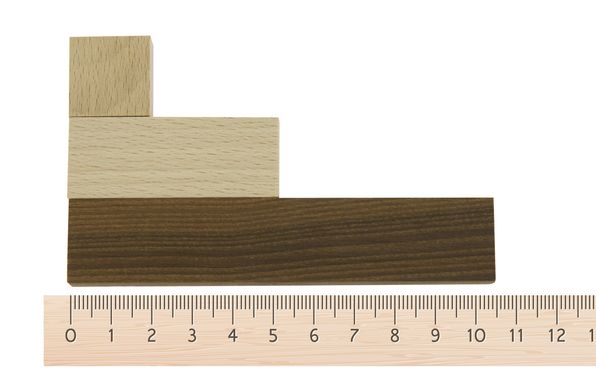 Конструктор деревянный goki Строительные блоки (натуральный) 58532 (58532)