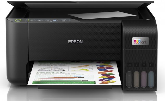 МФУ ink color A4 Epson EcoTank L3251 33_15 ppm USB Wi-Fi 4 inks (C11CJ67413)