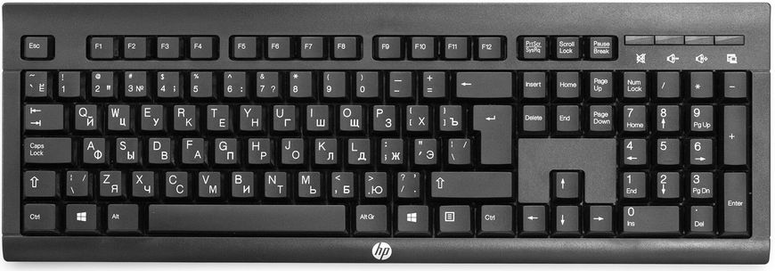 Клавиатура HP K2500 WL Ru (E5E78AA)