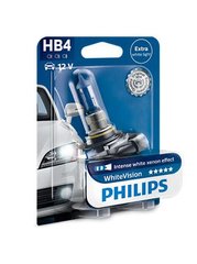 Автолампы Philips HB4 WhiteVision 3700K, 1шт (9006WHVB1)