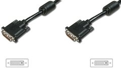 Кабель ASSMANN DVI-D dual link (AM/AM) 5m, black (AK-320101-050-S)