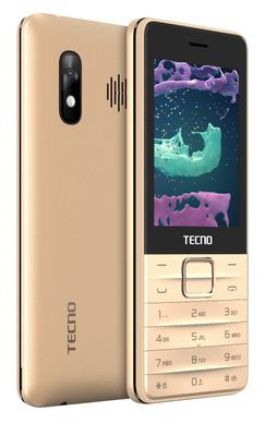 Мобільний телефон TECNO T454 Dual SIM Champagne Gold (4895180745980)
