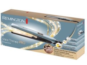 Выпрямитель Remington S9300 Shine Therapy PRO, 54 Вт, керамическое покрытие, 150-230 °C, голубой (S9300)