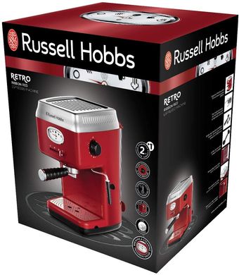 Еспресо кавоварка Russell Hobbs 28250-56 Retro (28250-56)