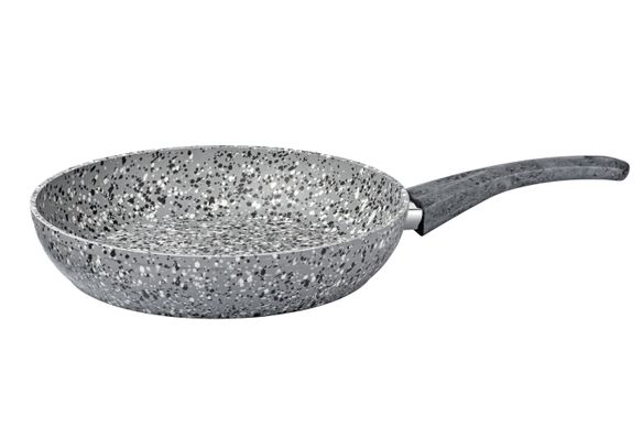 Сковорода Ardesto Alcor 24 см , сірий граніт, алюміній (AR0924A)