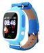 Детские телефон-часы с GPS трекером GOGPS К04 синие (K04BL)
