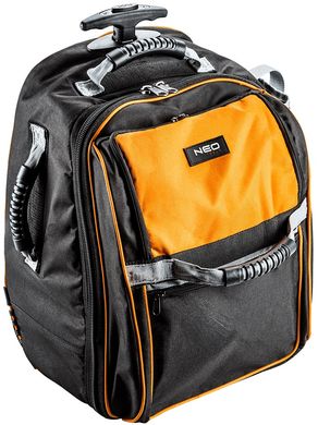 Рюкзак для інструментів Neo Tools на колесах, 20 кармано, телескоп.ручка (84-303)