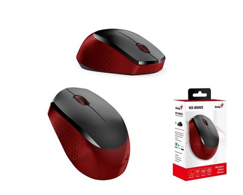 Мышь Genius NX-8000 Silent WL Red (31030025401)