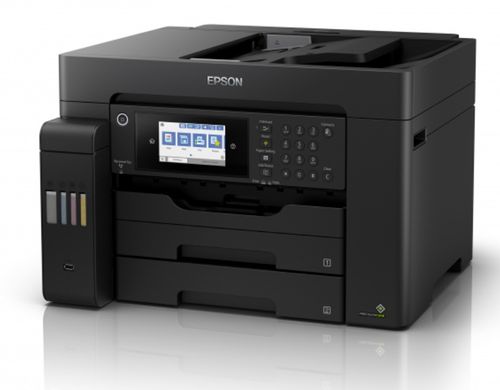 МФУ ink color A3 Epson EcoTank L15150 32_22 ppm Fax DADF Duplex USB Ethernet Wi-Fi 4 inks Pigment (C11CH72404)