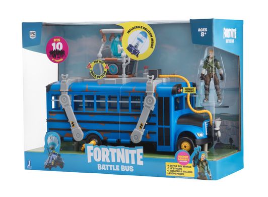 Игровой набор Fortnite Deluxe Vehicle Battle Bus, автобус и фигурка FNT0380
