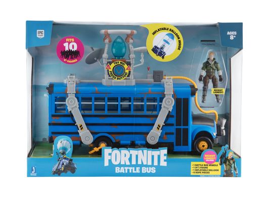 Игровой набор Fortnite Deluxe Vehicle Battle Bus, автобус и фигурка FNT0380