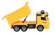 Машинка інерційна Same Toy Truck Самоскид жовтий зі світлом і звуком 98-611AUt-1 (98-611AUt-1)