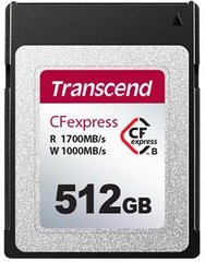 Карта памяти Transcend 512GB CFExpress 820 Type B R1700/W1100MB/s (TS512GCFE820)