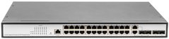 Коммутатор DIGITUS 24 port + 2 combo and 2 SFP uplink, Gigabit L2 Switch, Managed (DN-80221-3)