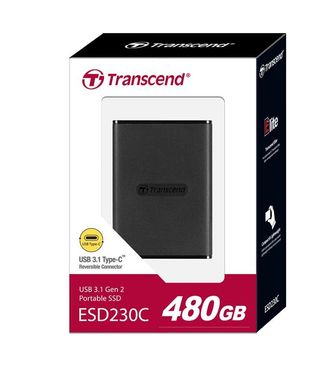 Портативный SSD USB 3.1 Gen 2 Type-C Transcend ESD230C 480GB (TS480GESD230C)