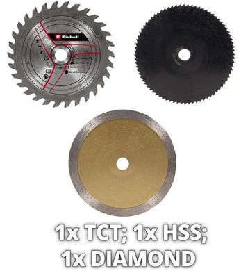 Пила дискова міні Einhell TC-CS 89 600 Вт 89х10 мм (4331030)