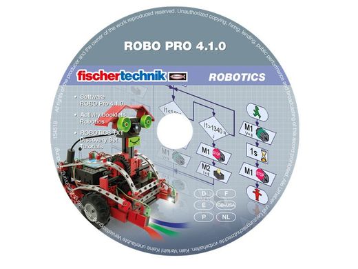 Дополнительный набор fisсhertechnik ROBOTICS Программное обеспечение ROBO PRO WIN 7 8 10 FT-93296 (FT-93296)