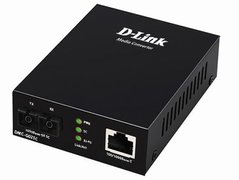Медиаконвертер D-Link DMC-G02SC 1xGE, 1x1000BaseSX, MM Fiber (550м, SC) (DMC-G02SC)