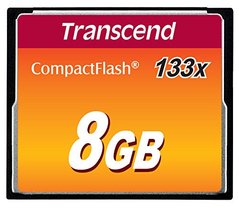 Картка пам'яті Transcend 8GB CF 133X (TS8GCF133)