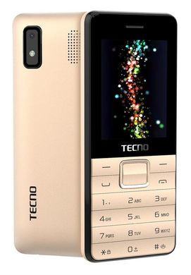 Мобільний телефон TECNO T372 Triple SIM Champagne Gold (4895180746840)