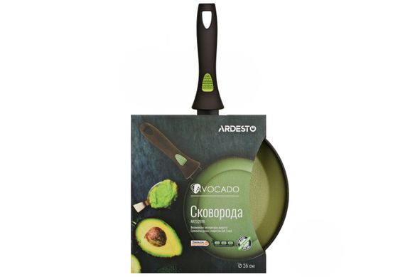 Сковорода Ardesto Avocado 26 см, зелений, алюміній (AR2526FA)