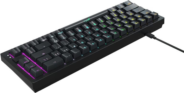Клавиатура Xtrfy K5 68 keys Kailh Red Hot-swap RGB Black (K5-RGB-CPT-BLACK-R-UKR)
