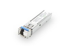 Модуль DIGITUS SFP 1.25 Gbps, SM 20km, LC Simplex, 1000Base-LX, Tx1310nm/Rx1550nm, HP-compatible (DN-81003-01)