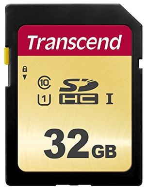 Карта памяти Transcend 32GB SDHC C10 UHS-I R95/W60MB/s (TS32GSDC500S)