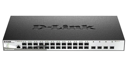 Коммутатор D-Link DGS-1210-28XS/ME 24xSFP (100M/1G),4x10G SFP+ (DGS-1210-28XS/ME)