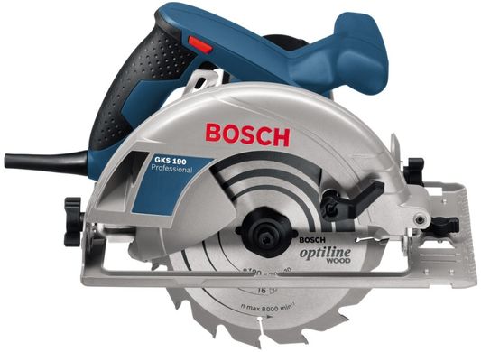 Пила дискова Bosch GKS 190 1400 Вт 190 мм (0.601.623.000)
